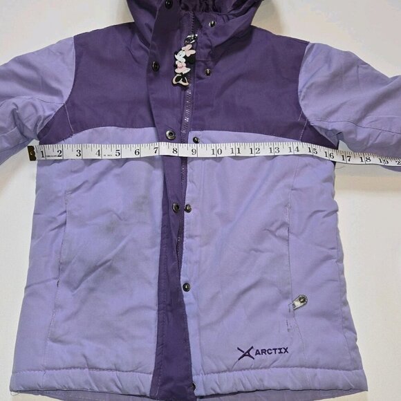 ARCTIX KIDS SUNCATCHER INSULATED WINTER JACKET SNOW ZIPPER 84917 5K XS Purple Ch - Picture 5 of 14